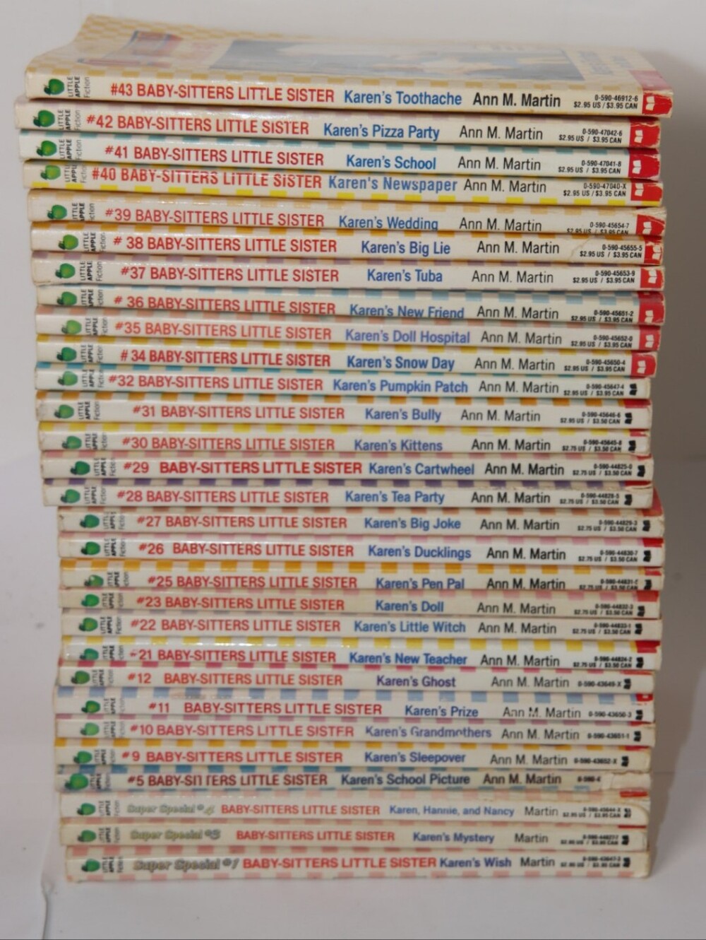 Babysitters Little Sister Book Lot